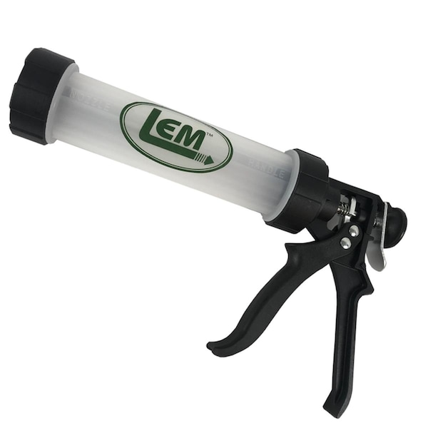 Lem Products LEM Products 6014051 Black and Clear ABS Plastic; Stainless Steel Jerky Gun 6014051 - main